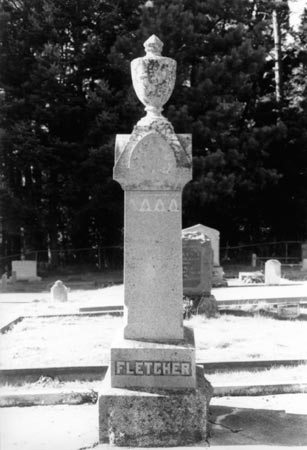 Fletcher tombstone