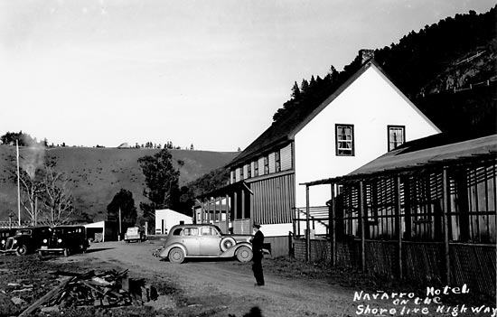 navarro by the sea inn ca.1938