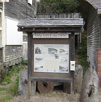 historic sign navarro by the sea center