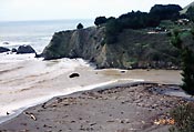 Mouth of Navarro River, Jan. 28, 1998