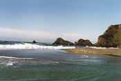 Mouth of Navarro River, March 1994